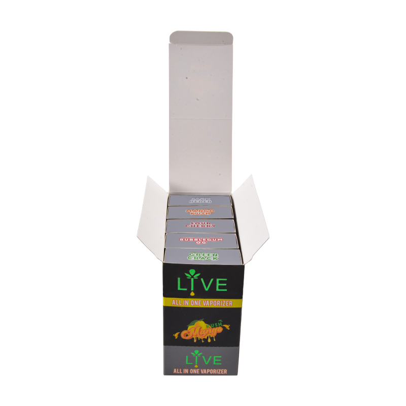 USA Live resin disposable vape 2g with screen
