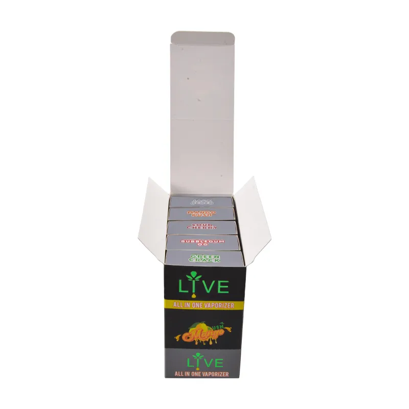 USA Live resin disposable vape 2g with screen