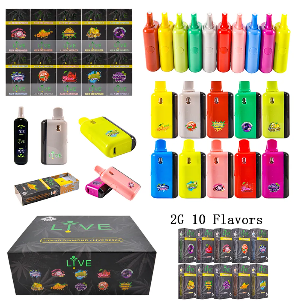 live resin disposable vape 2g USA 
