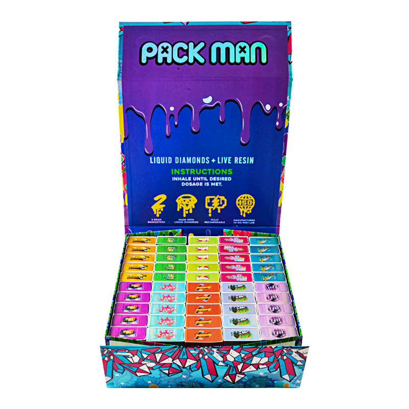 USA Packman V4 2 Gram With Digital Screen 2G 10 Flavors