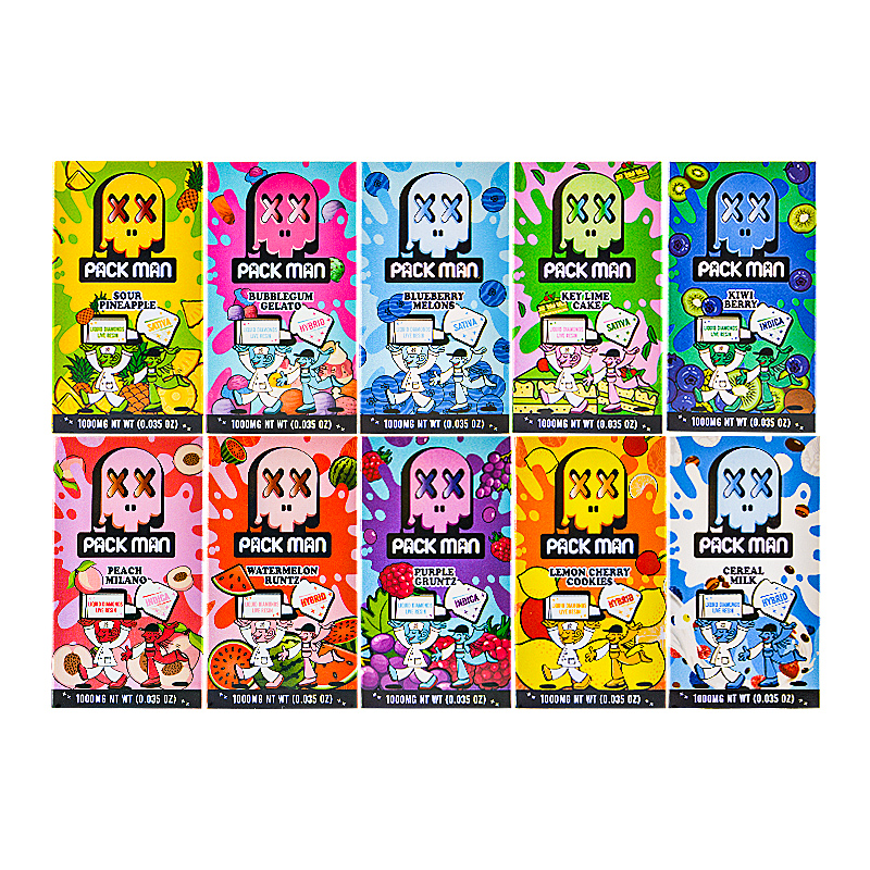 USA Empty Packman Gen 3 1g Disposable Vape Pens In Bulk