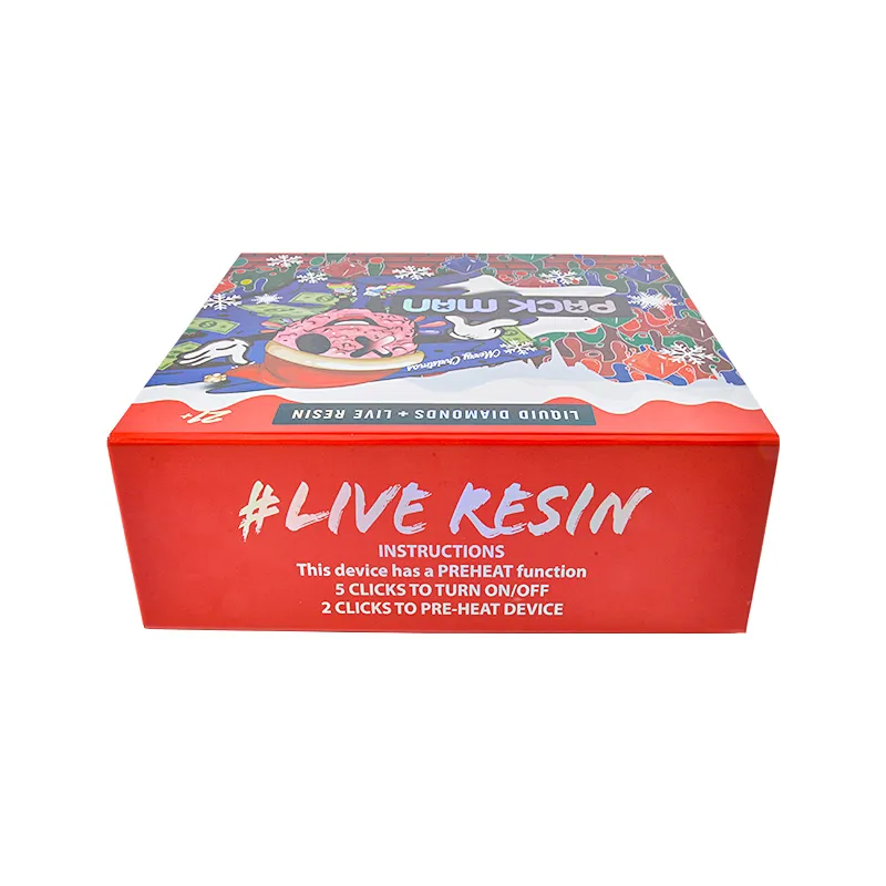  Packman Christmas Edition 2 Gram With Digital Screen 2G 10 Flavors