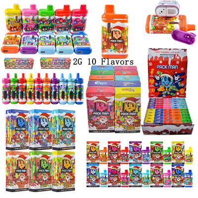 USA Packman Christmas style 2 gram With Digital Screen 2G 10 Flavors 01