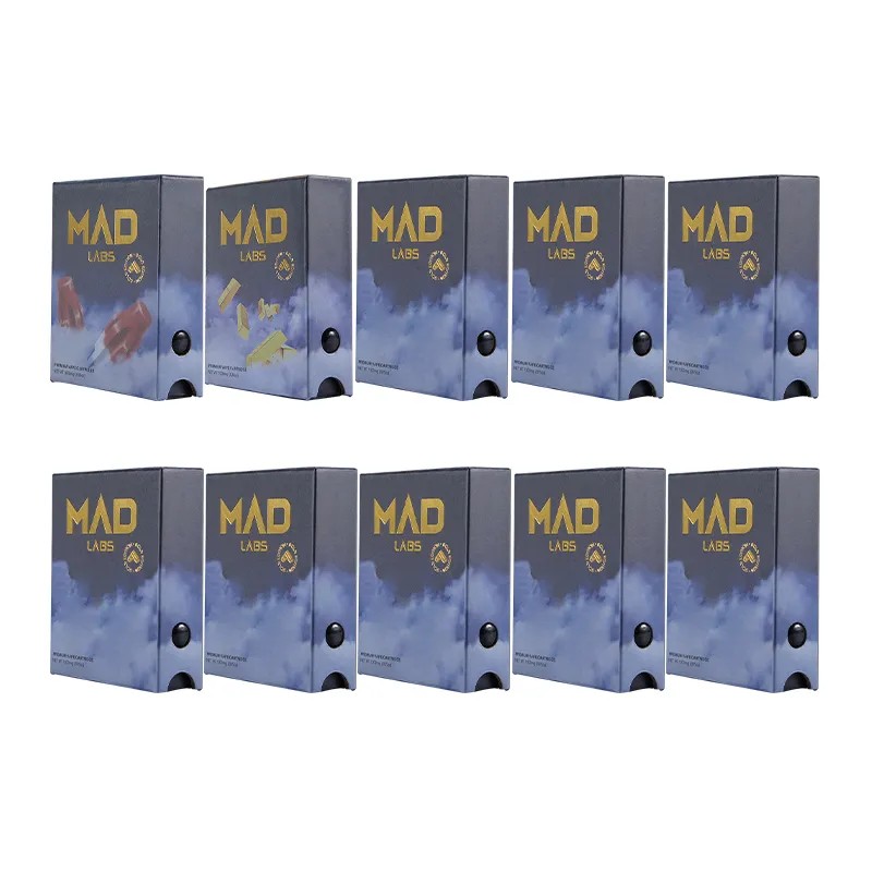 MAD LABS cart 0.8ml gold cartridge 0.8g