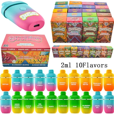 USA Shorties 2G Disposable empty vape pen 20 Flavors 01