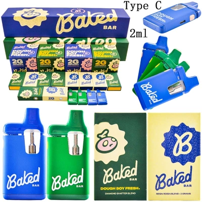USA Baked Bar Disposable 2g Empty vape pen wholesale  01