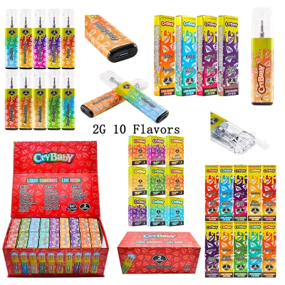 USA Crybaby 2g Disposables 10 Flavors empty vapes 01