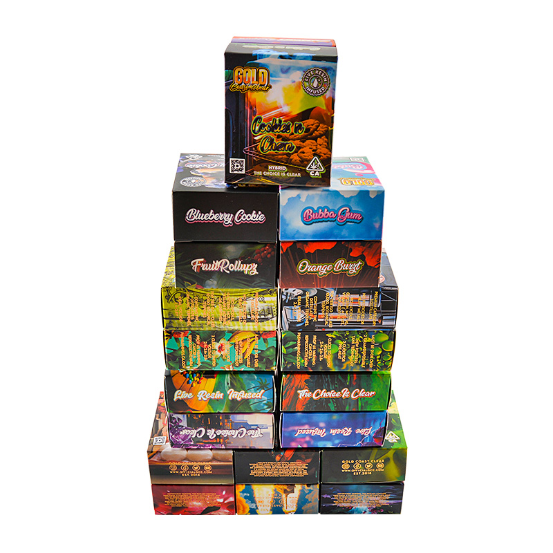 USA 2ml gold coast clear disposables vape pen 
