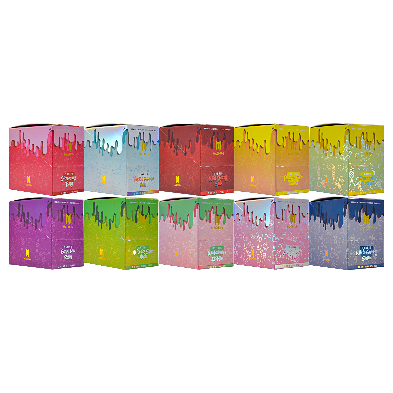 Magnum 2G disposable empty vapes wholesale 10 flavors