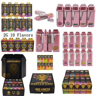 New Pink MUHA MEDS MAVRICKS 2g Disposable empty vapes 10 Flavors 01