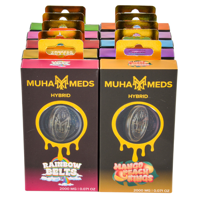 USA  New Pink MUHA MEDS MAVRICKS Disposables 2g empty vapes10 Flavors fast shipping