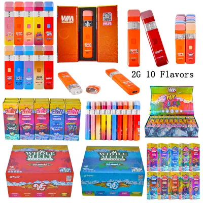 USA stock whole melt v5 2g dispo 2ml empty vapes wholesale 10 flavors 01