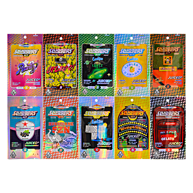Sluggers rolls 0.7g per pack 3.5g 5 packs 18 flavors 90pcs/case wholesale