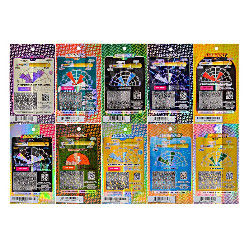 Sluggers rolls 0.7g per pack 3.5g 5 packs 18 flavors 90pcs/case wholesale