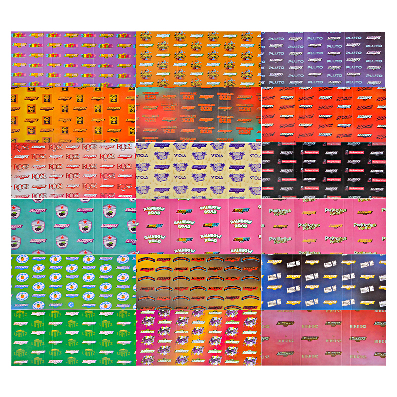 Sluggers rolls 0.7g per pack 3.5g 5 packs 18 flavors 90pcs/case wholesale