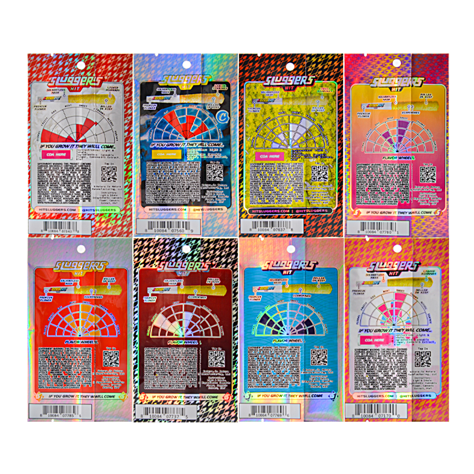 USA  Sluggers rolls juiced pack 0.7g per pack 18 flavors Wholesale 