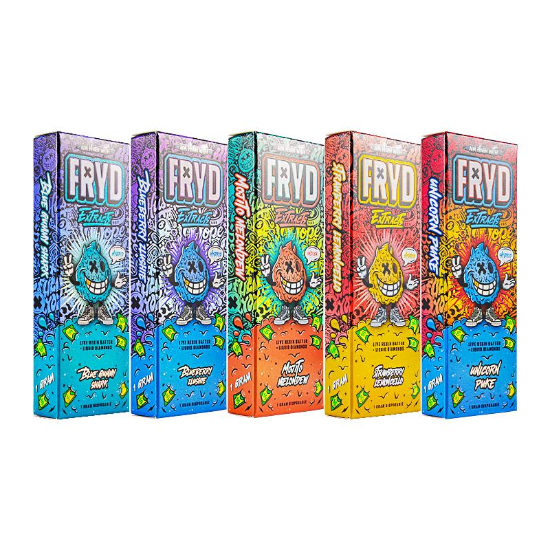 Germany stock Fryd 1G disposable 1ml empty vapes wholesale 10 Flavors