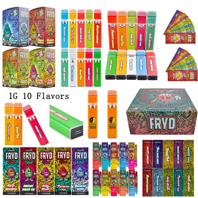 Germany stock Fryd 1G disposable 1ml empty vapes wholesale 10 Flavors 01