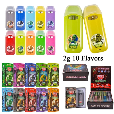 Packs x Blackcraft 2g disposable empty vapes 10 flavors 01