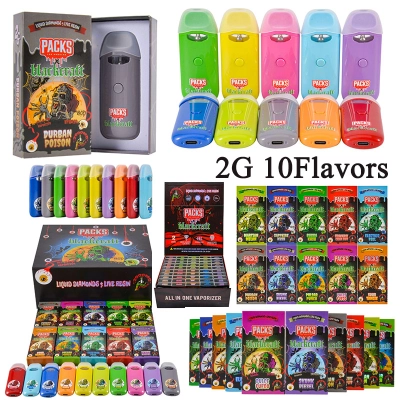 USA Packs x Blackcraft 2g disposable vape pen wholesale no shipping fee 01