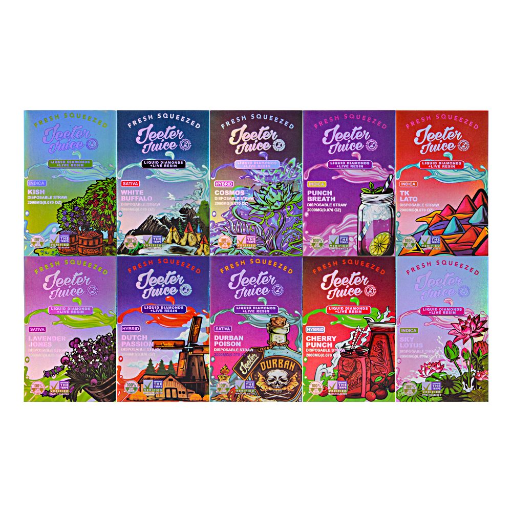Jeeter juice 2 gram disposable vape pen 2ml empty vapes 10 flavors
