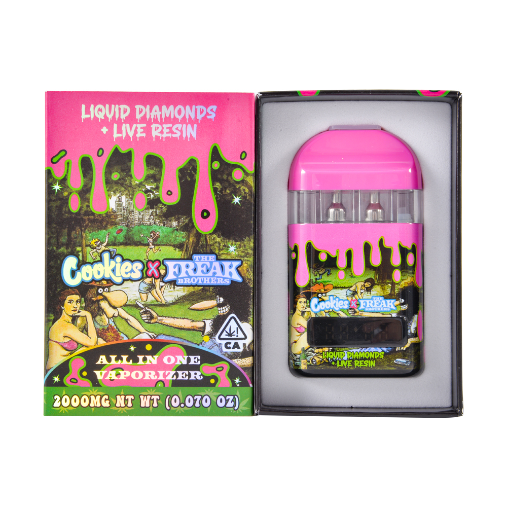 Cookies & The Freak Brothers 2G Disposable Vape Pen 2ml Empty Vapes 10 Flavors Wholesale