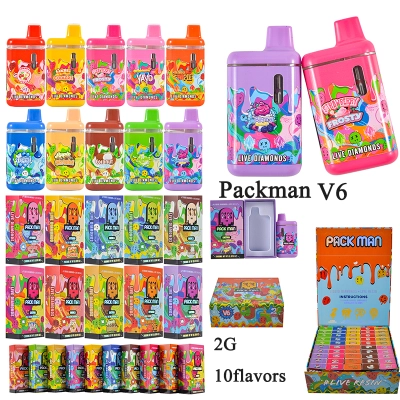 New Packman v6 2 gram With Digital Screen 2G 10 Flavors 01