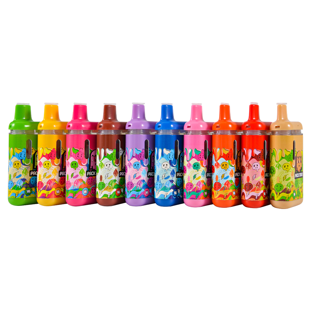 New Packman v6 2 gram With Digital Screen 2G 10 Flavors