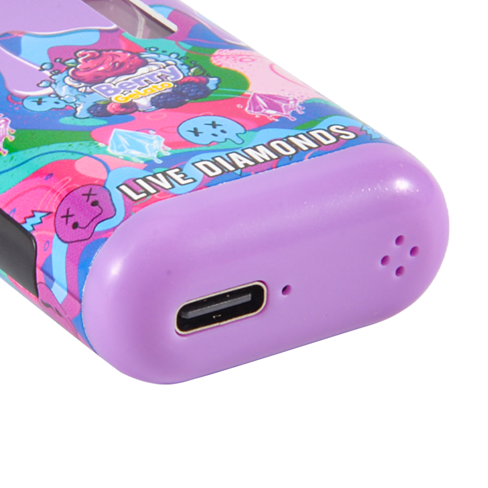 USA Packman V6 disposable vape with screen 2g 10 flavors