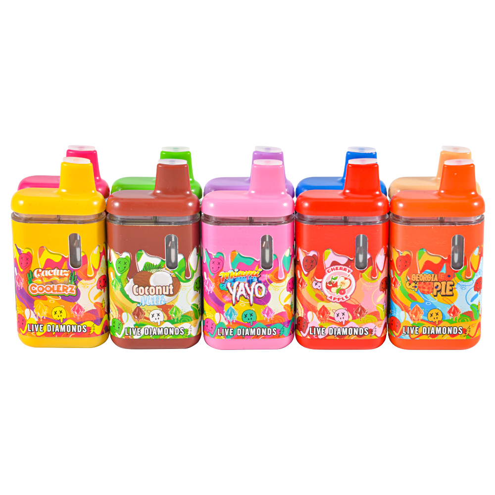 USA Packman V6 disposable vape with screen 2g 10 flavors