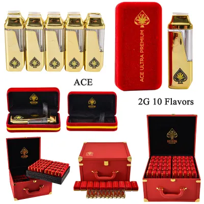 USA ace ultra premium disposable 2g vape pen empty vapes 10 flavors 01