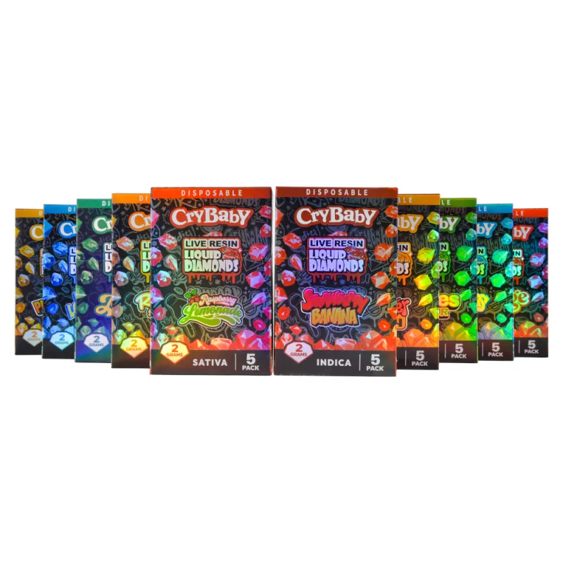 USA Gen3 cry baby 2g 2000mg disposable vape pen empty vapes wholesale 10 flavors