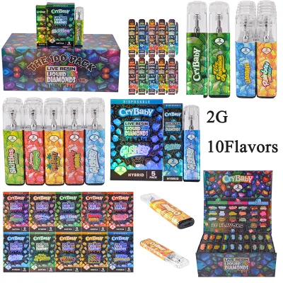 Crybaby Gen 3 2g Disposables vape pen empty vapes 10 Flavors  01