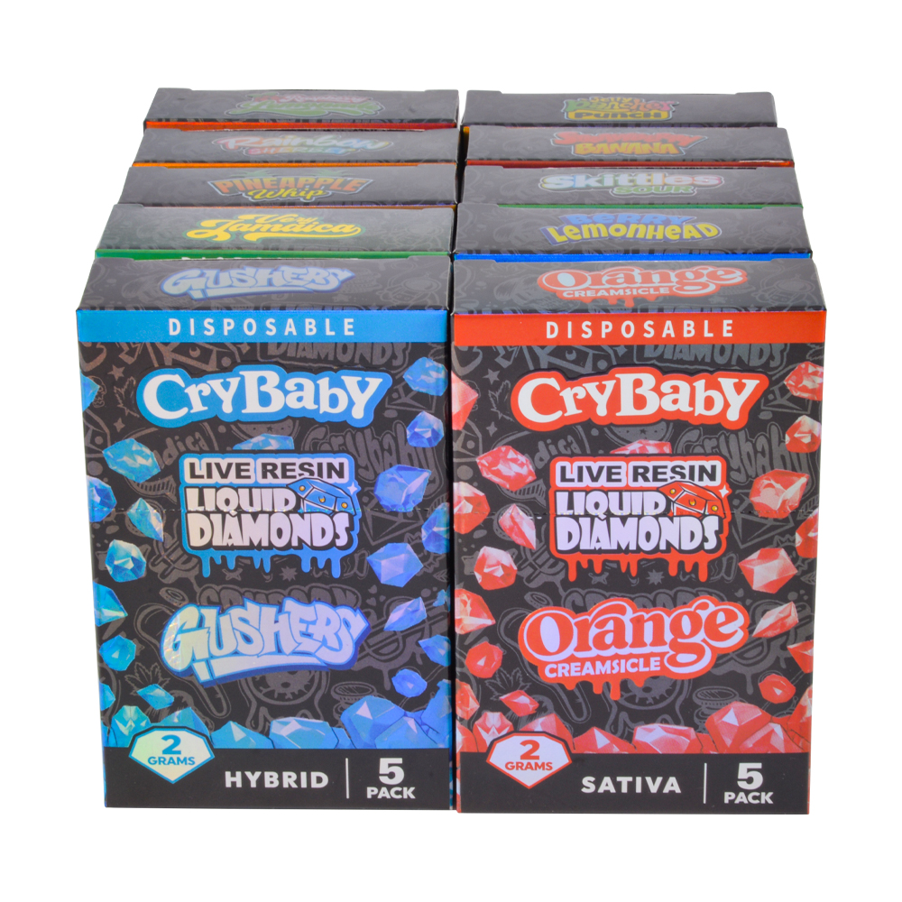 Crybaby Gen 3 2g Disposables vape pen empty vapes 10 Flavors 