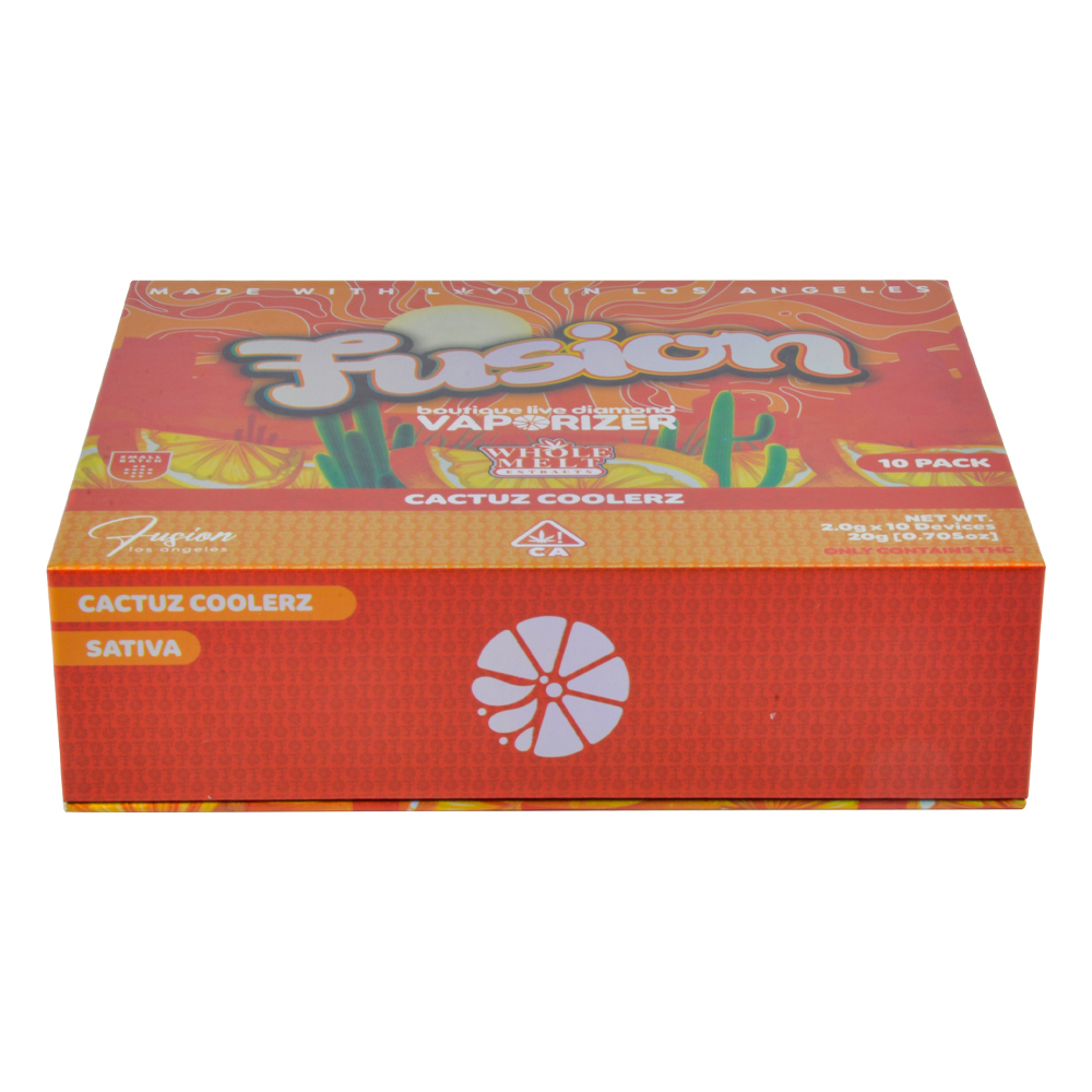 USA whole melt fusion 2g disposable empty vapes 10 flavors