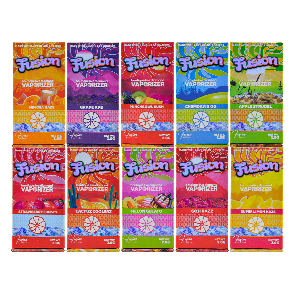 Whole melt fusion 2g disposable empty vapes 10 flavors 