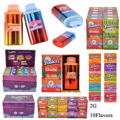 Whole melt fusion 2g disposable empty vapes 10 flavors  01
