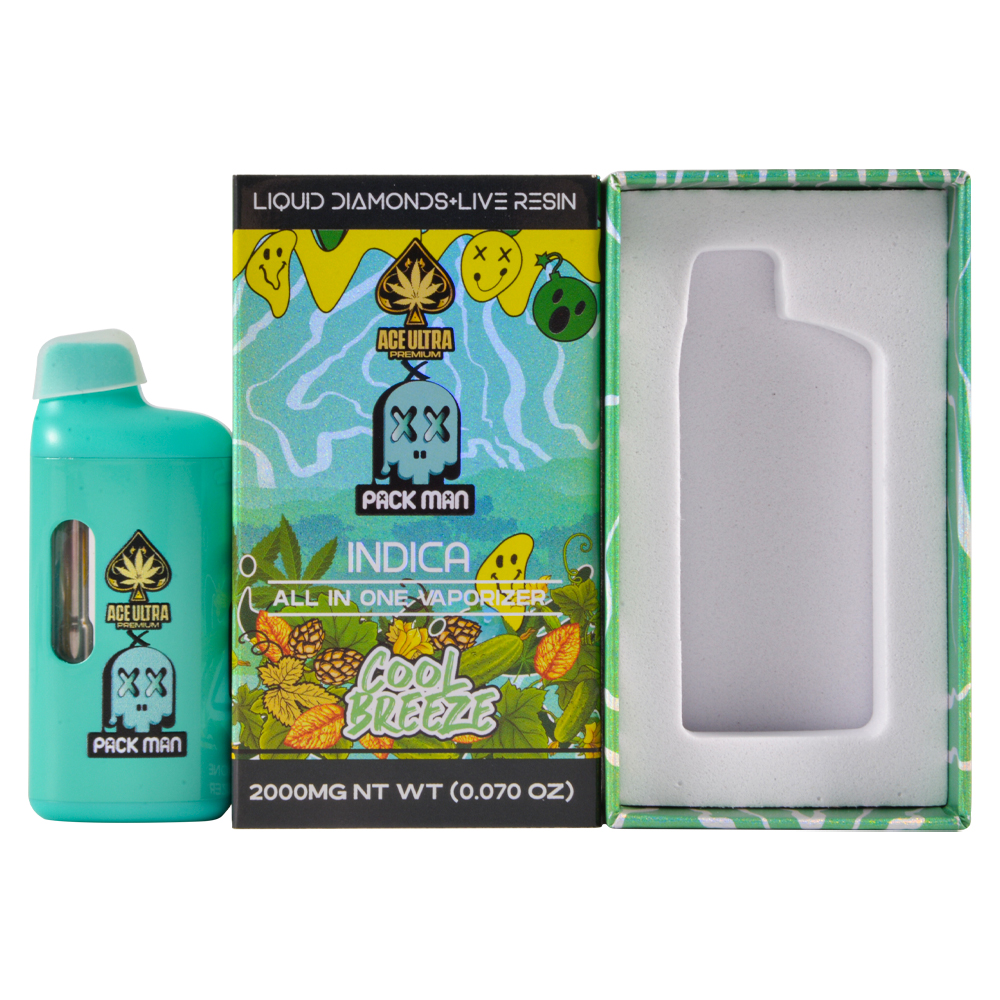 USA ace packman 2g disposable empty vapes wholesale 500pcs/case no shipping fee