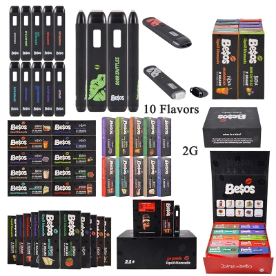 USA besos 2g disposable vape empty vapes 10 flavors 01