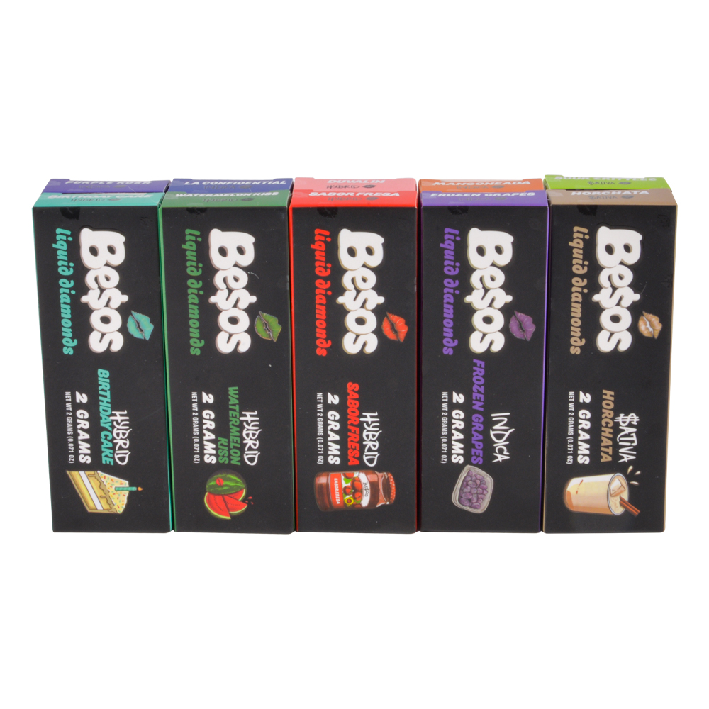 USA besos 2g disposable vape empty vapes 10 flavors