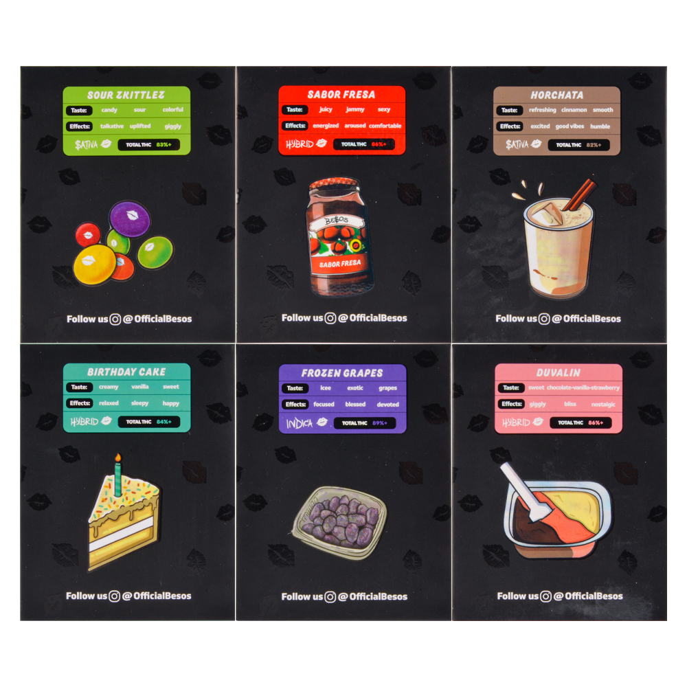 USA besos 2g disposable vape empty vapes 10 flavors