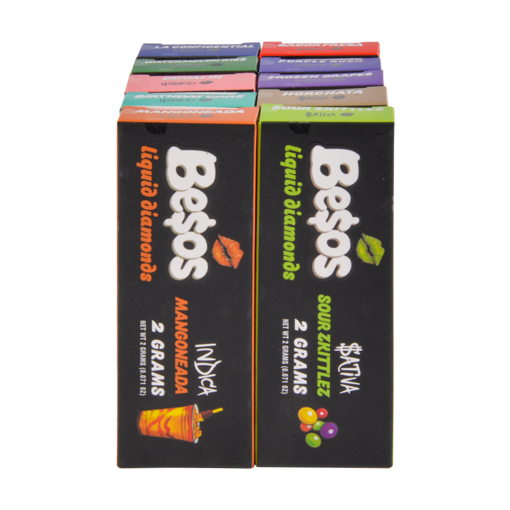 USA besos 2g disposable vape empty vapes 10 flavors