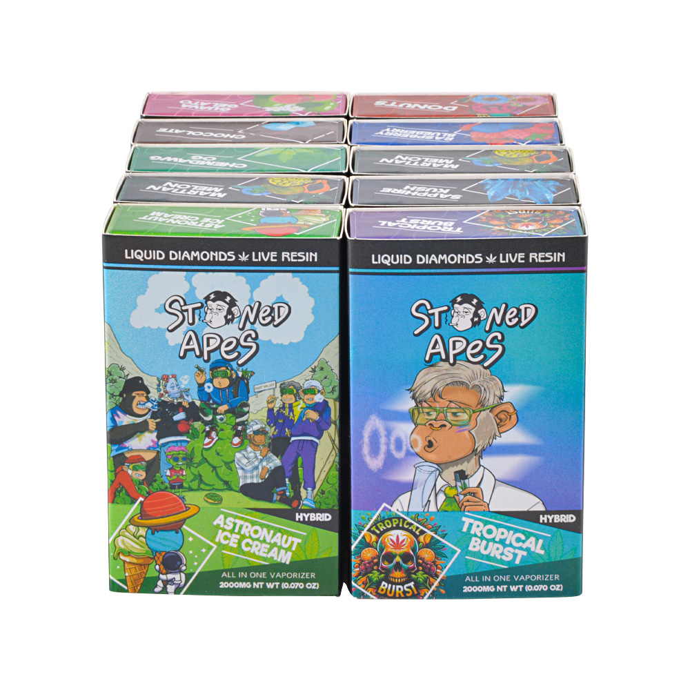 USA  Stone Ape 2g disposable vape pen 2ml empty vapes 10 flavors