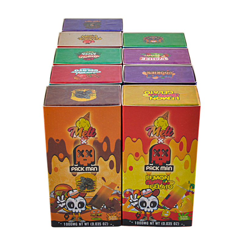 Germany Melt packman 1g disposable vape pen 1ml empty vapes 10 flavors