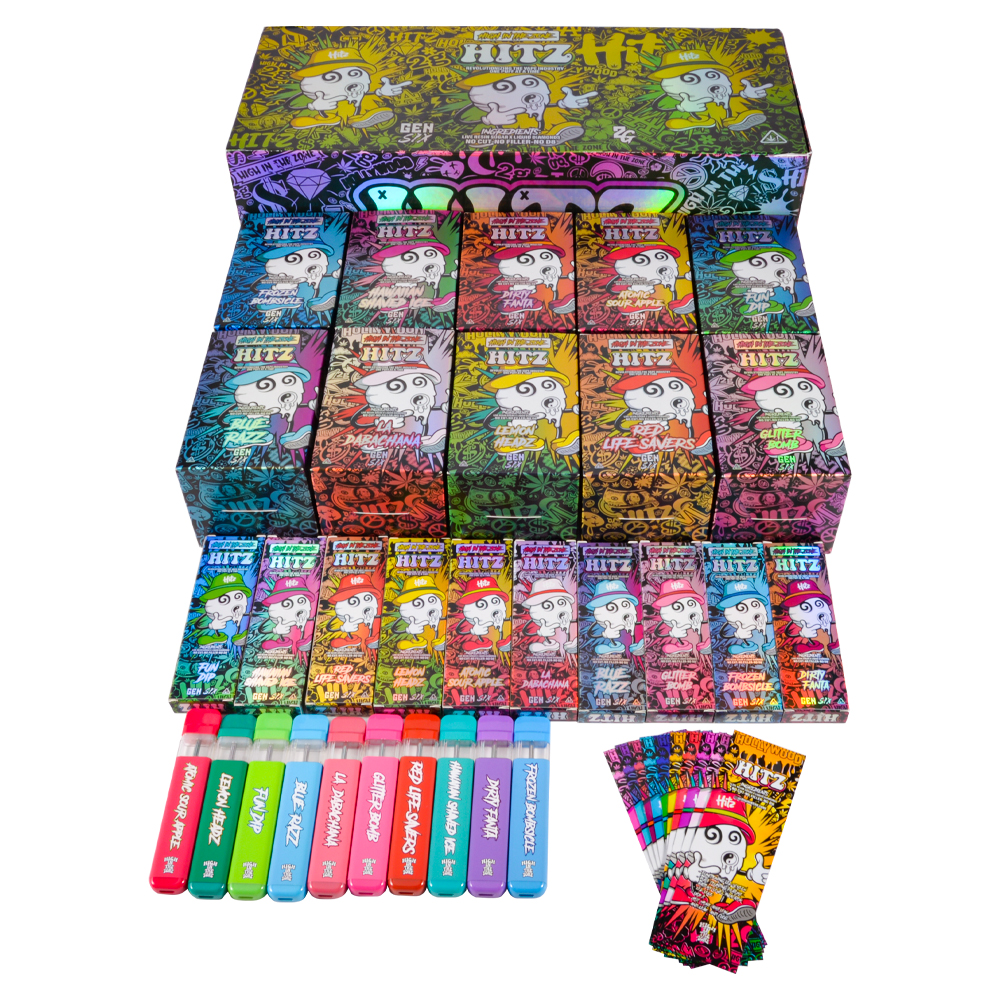 USA  Hitz gen7 2g disposable vape pen 10 flavors wholesale