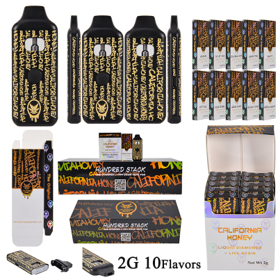 2g california honey disposable 2ml 2000mg empty vapes 10 flavors 01