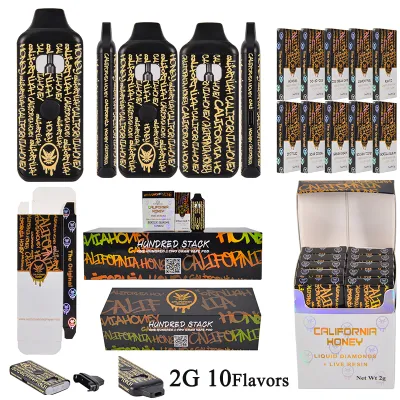 2g california honey disposable 2ml 2000mg empty vapes 10 flavors 01