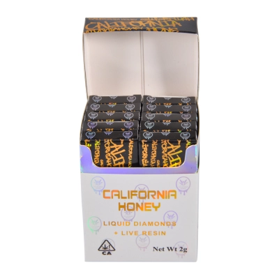 USA 2g california honey disposable 2ml 2000mg empty vapes 10 flavors 02