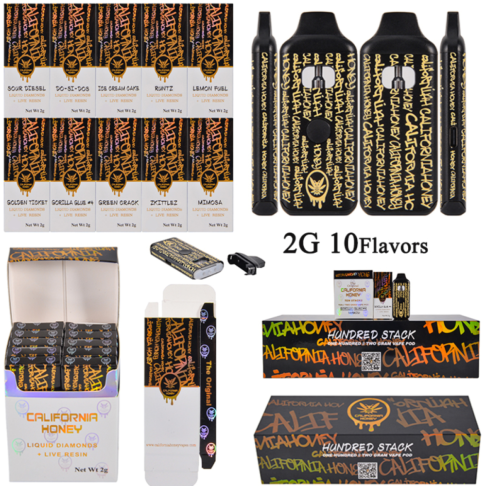 USA Warehouse CALIFORNIA HONEY 2g 