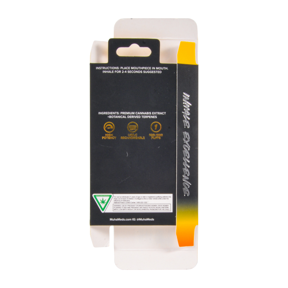 Germany warehouse Light up muha med 200pcs//case empty disposable vapes 10 flavors